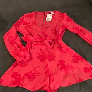 Shorts Romper. Brand new with tag